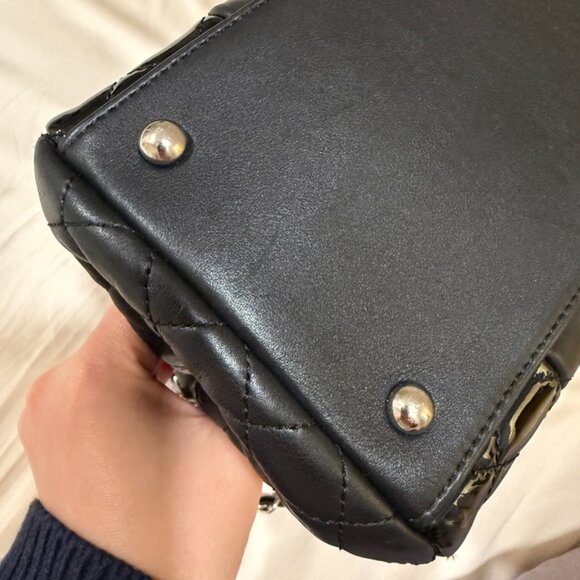 Authentic Chanel Quilted Soft Shopping Tote Bag - Picture 6 of 7